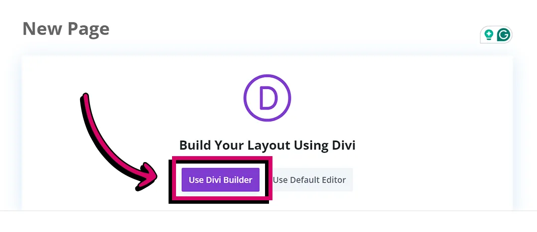 Screenshot 2024-02-09 233643 copy WordPress default editor, Edit with Divi button