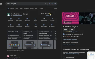 Step-by-Step Guide to Create a Google Business Profile