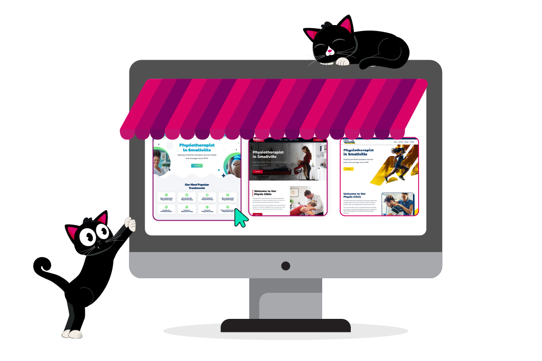 Choose Your Template illustration