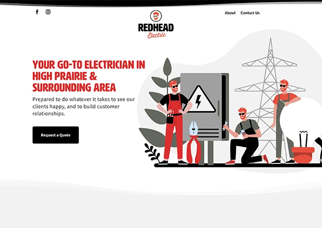 Red Head Electric Homepage